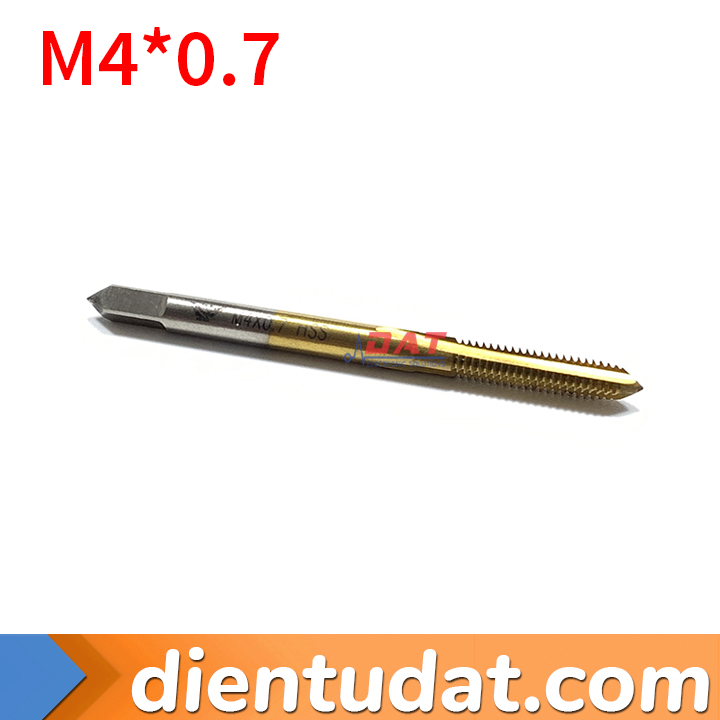 Mũi Khoan Taro Mạ Titan Độ Cứng Cao HSS M3 M4 M5 M6 M8