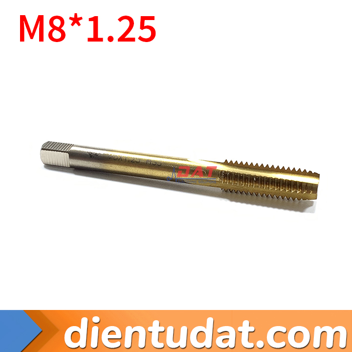 Mũi Khoan Taro Mạ Titan Độ Cứng Cao HSS M3 M4 M5 M6 M8