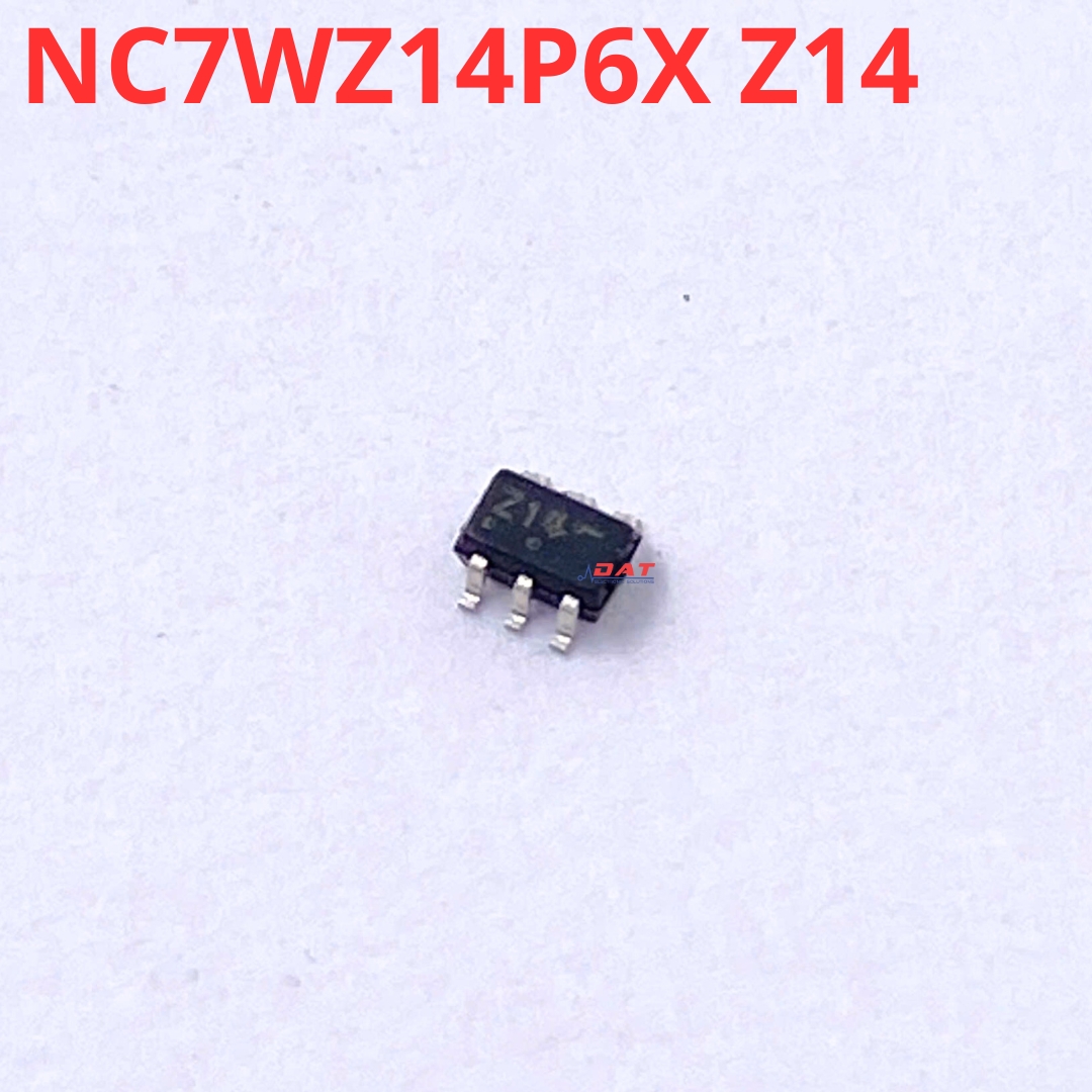 NC7WZ14P6X Z14 SOT363 Dual-channel Schmitt Trigger Inverter