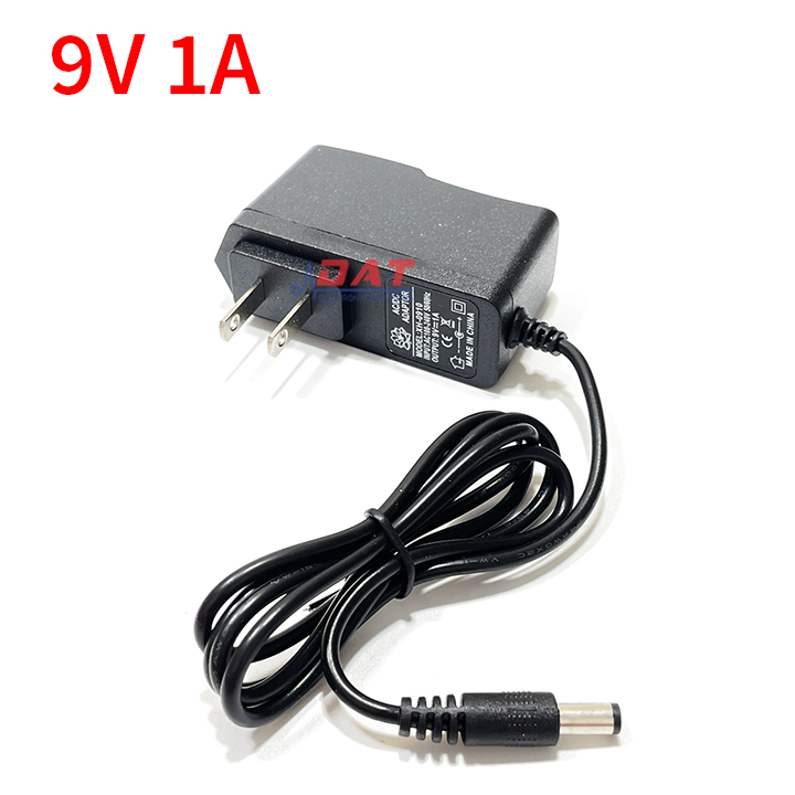 Nguồn Adapter 9V 1A 5.5*2.1mm