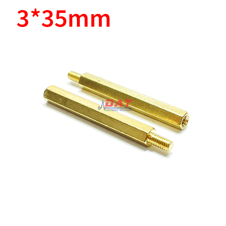 Ốc Đồng 3*35mm Ren Ngoài 5mm | Điện Tử DAT
