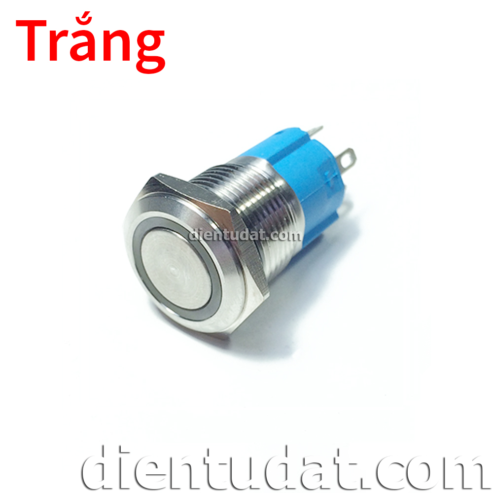 Nút Nhấn Công Tắc - Trắng