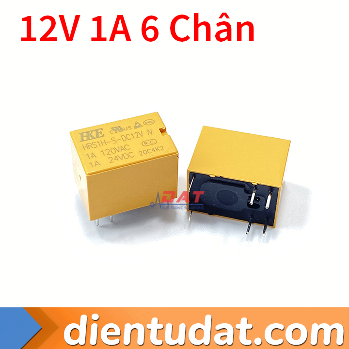 Relay 12V 1A 6 Chân HRS1H-S-DC12V-N