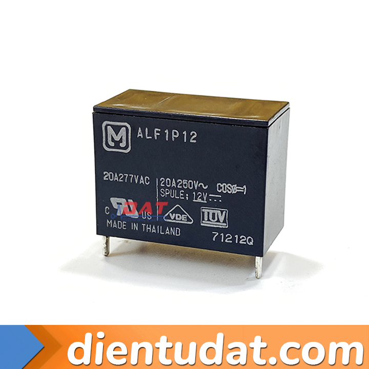 Relay 12VDC 20A 4 Chân ALF1P12