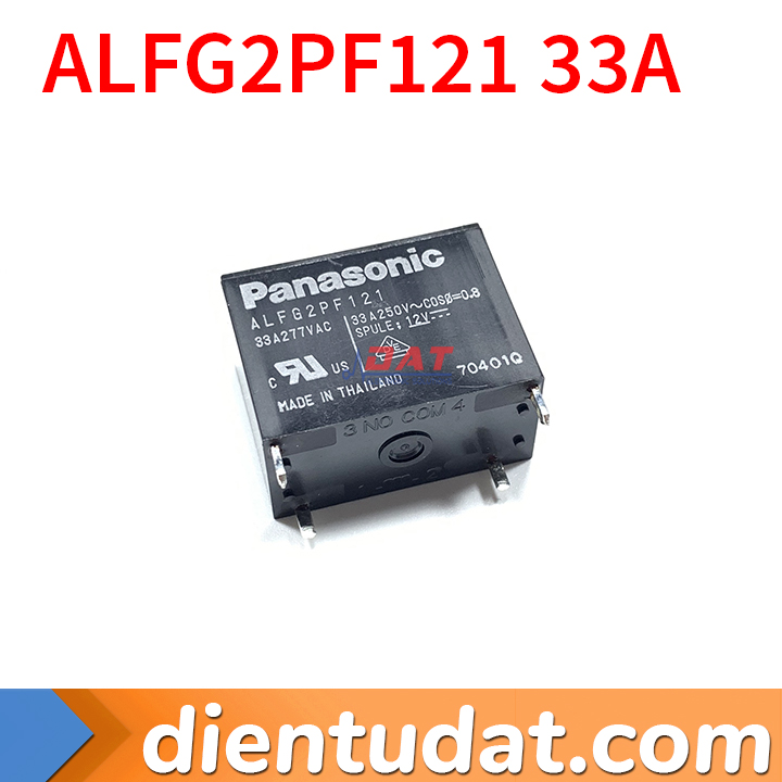 Relay 12VDC 33A 4 Chân ALFG2PF121