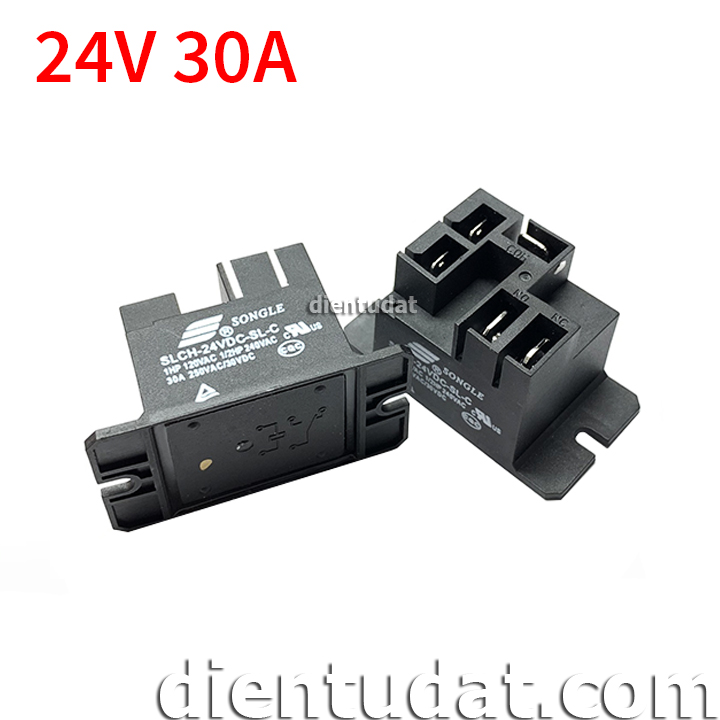 Relay 24V 30A 5 Chân SLCH-24VDC-SL-C