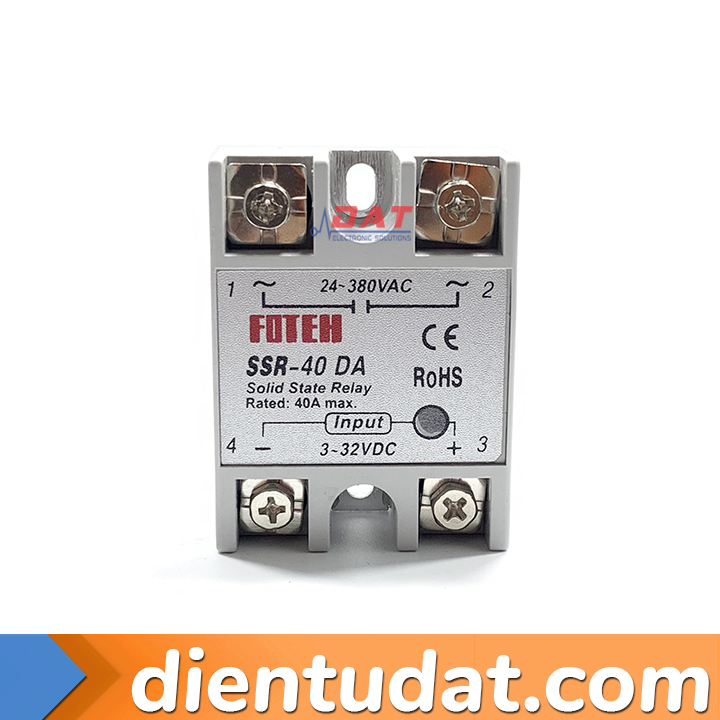 Relay Rắn SSR-40-DA 3~32VDC FOTEH