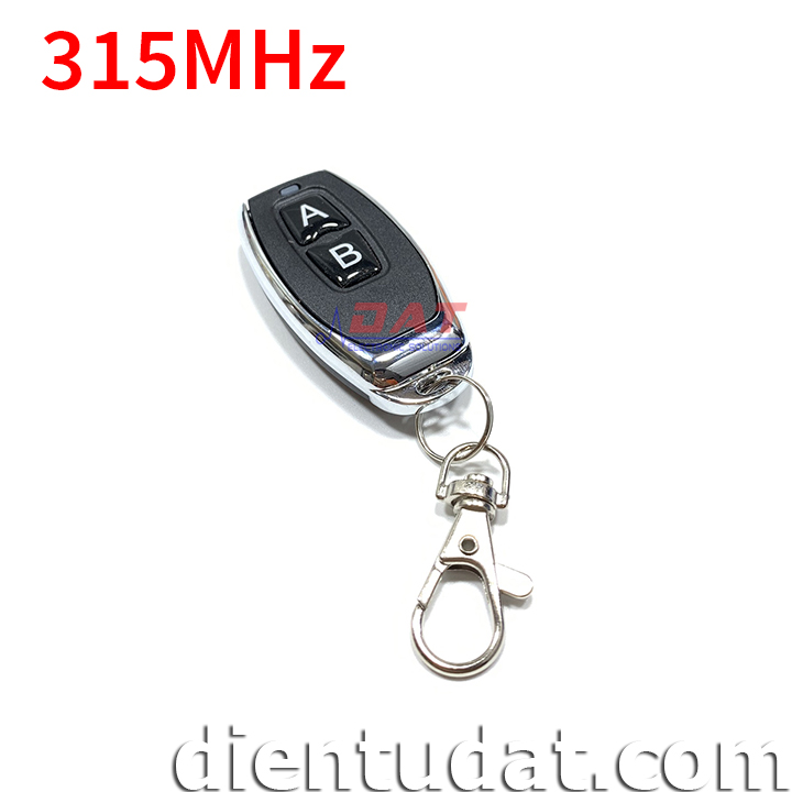Remote RF 2 Nút AB EV1527 WT159 - 315MHz 433 MHz