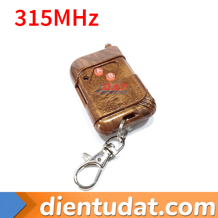 Remote 2 Nút Mã Cố Định EV1527 315MHz 433MHz HF12