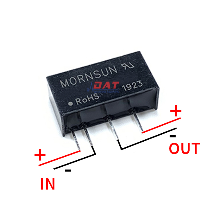 Module Nguồn Cách Ly 24V Ra 5V IB2405S-2W MORNSUN
