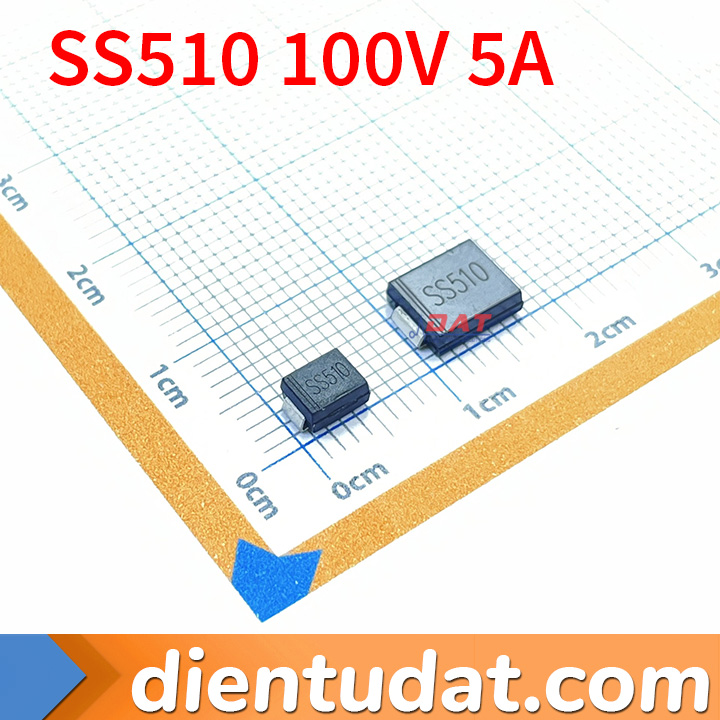 SS510 SK510 SMB SMC Diode Schottky 100V 5A