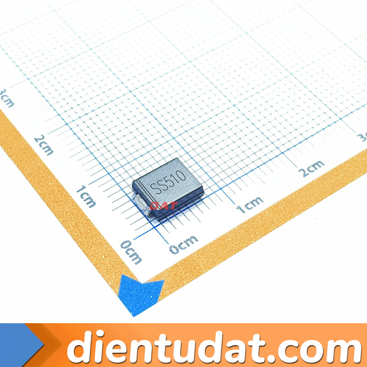 SS510 SK510 SMB SMC Diode Schottky 100V 5A