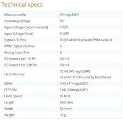 Arduino Uno R3 ATMEGA328P Kèm Cáp