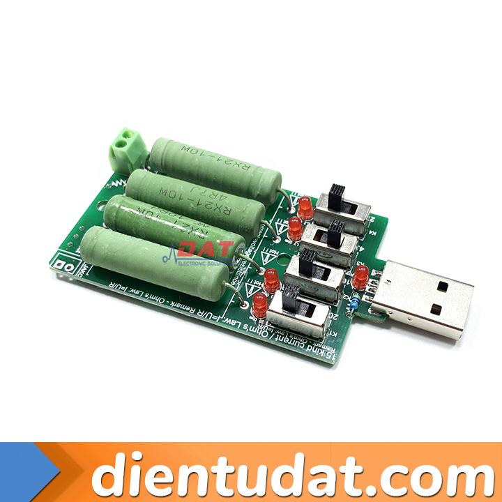 Tải Giả USB 4 Trở Tải 2R2 4R7 10R 20R