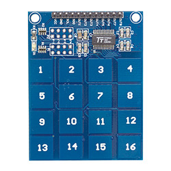 Mạch Cảm Biến Điện Dung 16 Phím - TTP229