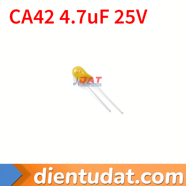 Tụ CA42 4.7uF 25V 10%