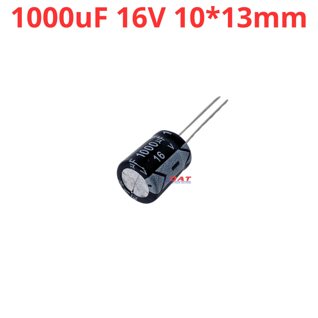 Tụ hóa 1000uF 16V 10*13mm