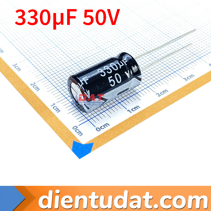 Tụ Hóa 330uF 50V 10*17mm