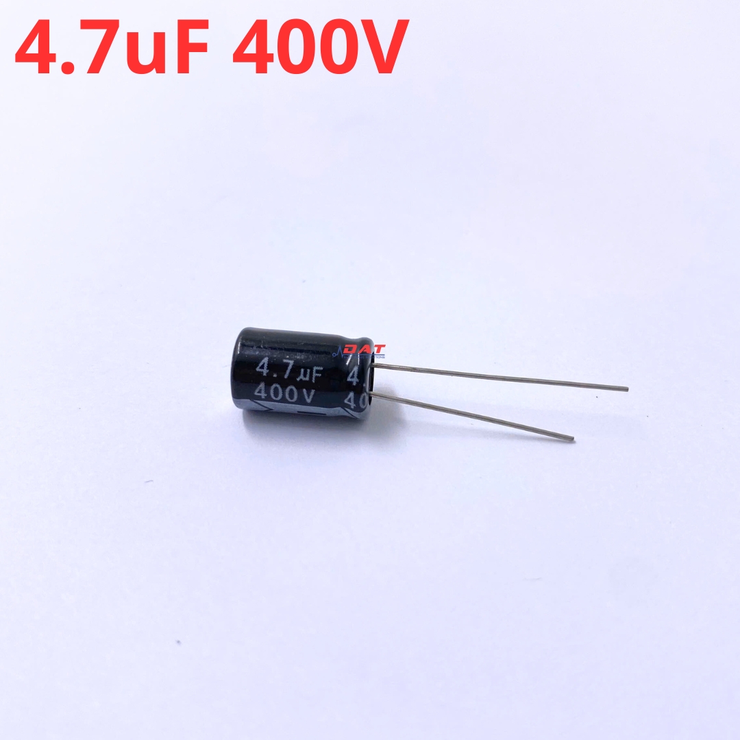 Tụ Hóa 4.7uF 400V 8*12mm