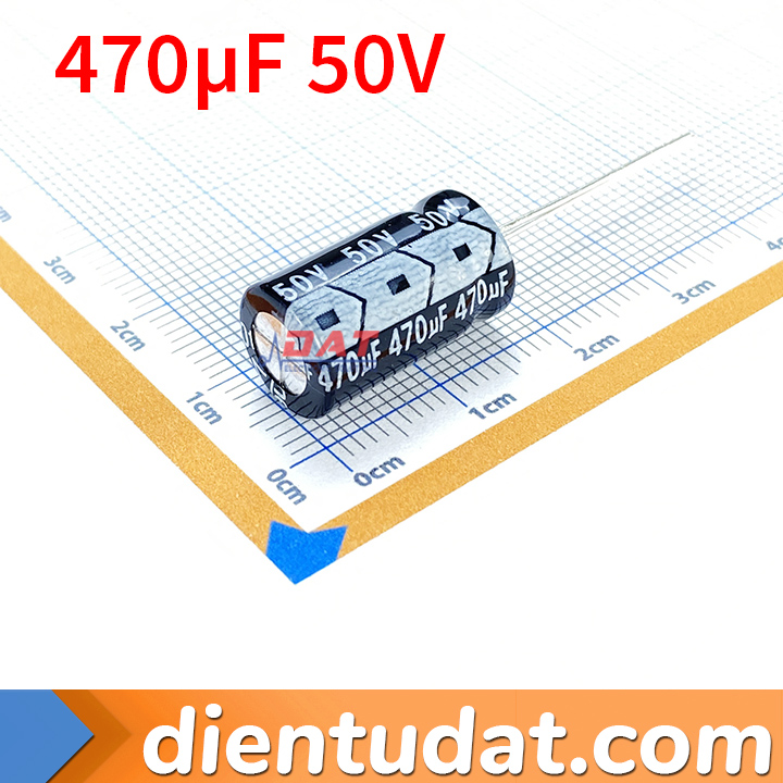 Tụ Hóa 470uF 50V 10*17mm