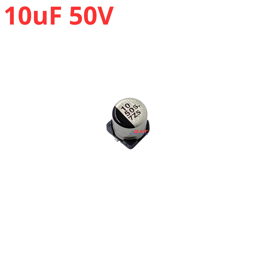 Tụ Nhôm SMD 10uF 50V 5*5.4mm 20%