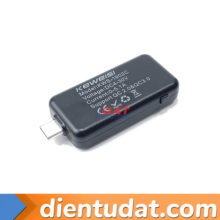 USB Tester Type-C 2 Chiều KWS-1902