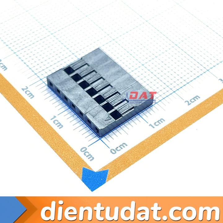 Vỏ Nhựa DuPont 2.54mm TJC8