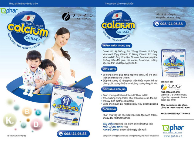 canxi cá tuyết