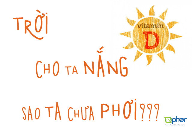 Vitamin D được sản sinh bởi da dưới tác động của ánh sáng mặt trời