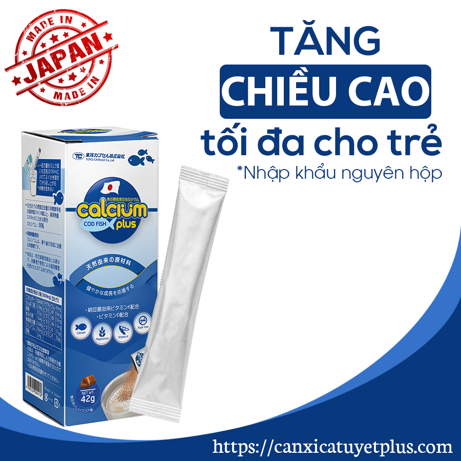 bổ sung canxi, tăng chiều cao, canxi tăng chiều cao, calcium cá tuyết plus, canxi cá tuyết plus, calcium cá tuyết, canxi cá tuyết, canxi từ xương cá, Nhật Bản, canxi Nhật, canxi cá Nhật, magie hữu cơ, magie màng gạo nâu, vitamin D3, vitamin K2, MK7