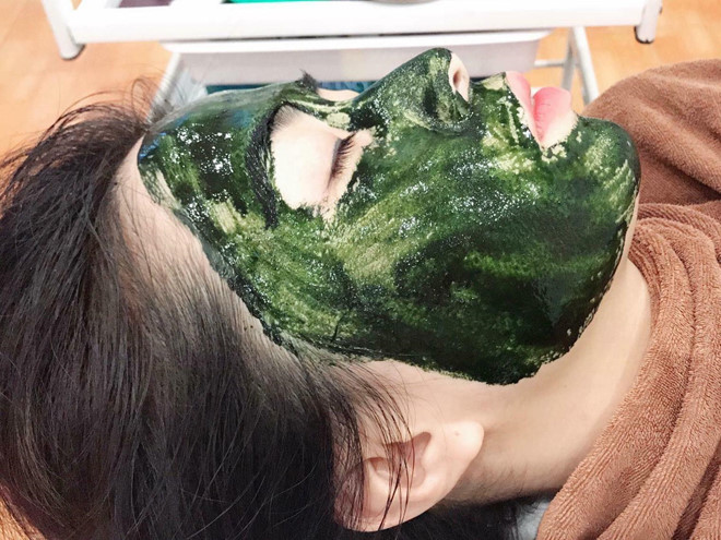 Làm đẹp da bằng mặt nạ tảo biển