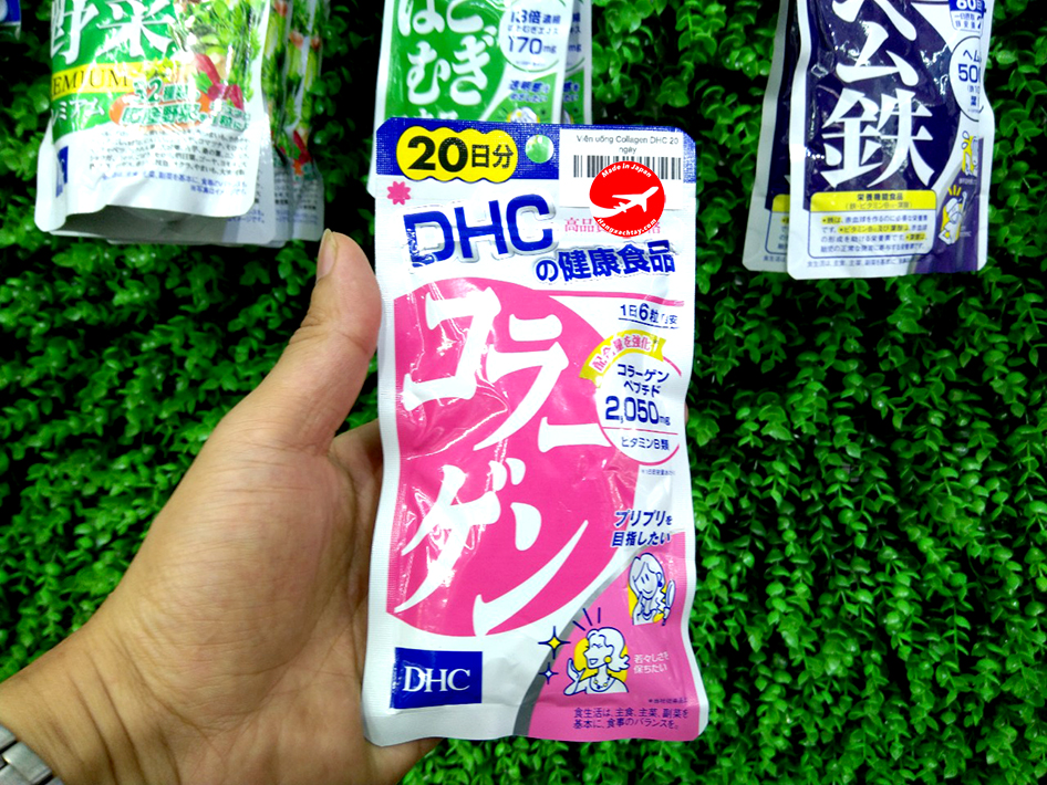 Viên uống Collagen DHC 120 viên 20 ngày
