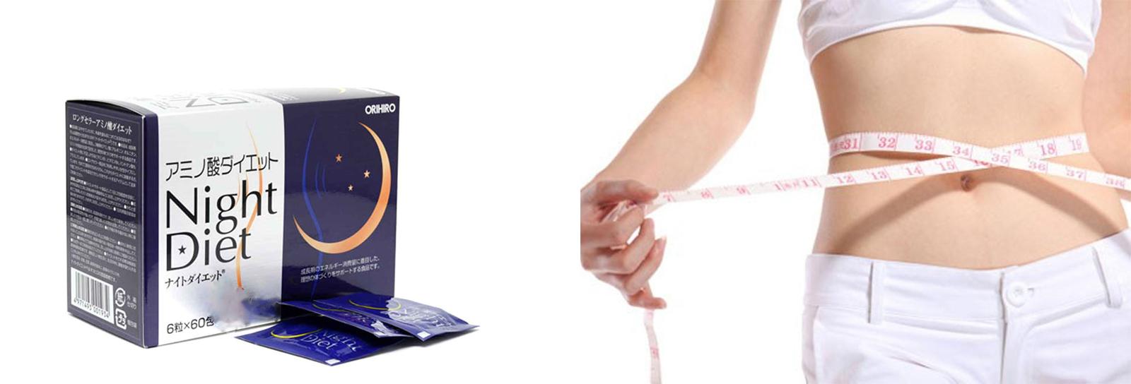 Viên uống giảm cân Night Diet Orihiro