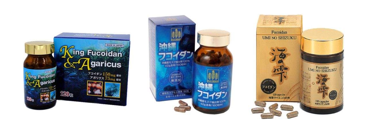 trị ung thư fucoidan nhật bản