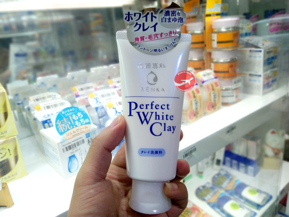 Sữa rửa mặt Shiseido Senka Perfect Whip Clay 120g.