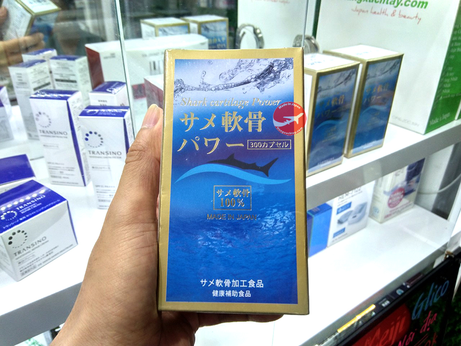 Viên uống Sụn cá mập “Shark cartilage Power” nguyên chất 100%