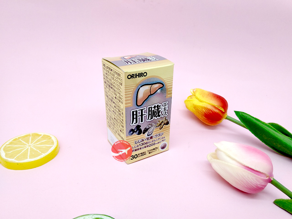 Viên uống bổ gan Orihiro Nhật Bản (Hộp 60 Viên)