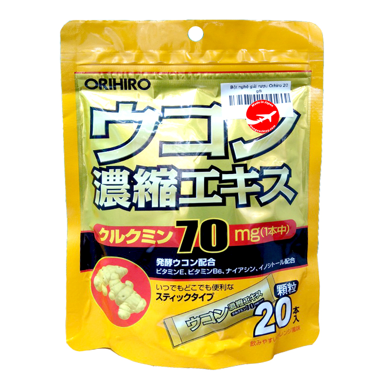 Bột nghệ giải rượu Orihiro