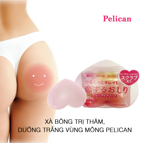 Xà phòng trị thâm mông Pelican Hip Care Soap