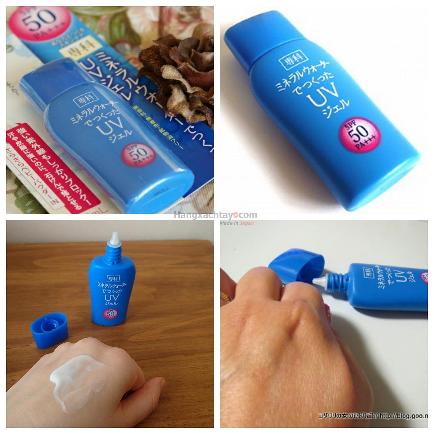 Kem chống nắng Shiseido Mineral Water Senka 50 PA+++ 40ml