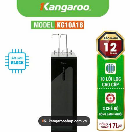 Máy lọc nước KANGAROO KG10A18 có khuyến mãi vàng