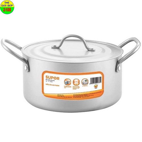 NỒI CANH SUPOR HT08008_6/30CM (HỢP KIM NHÔM OXY HOÁ MỀM)