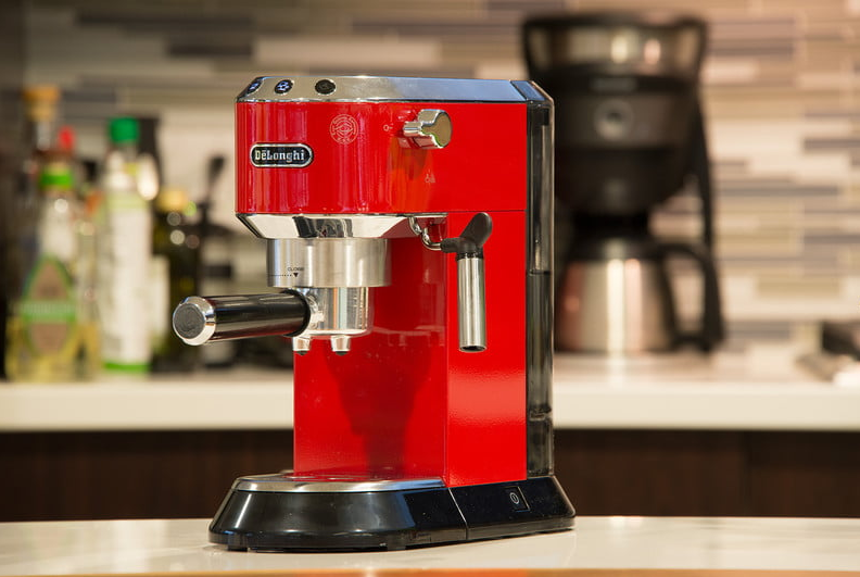 máy pha cà phê delonghi, máy pha cà phê cho gia đình, máy pha cà phê văn phòng, máy pha cà phê EC680