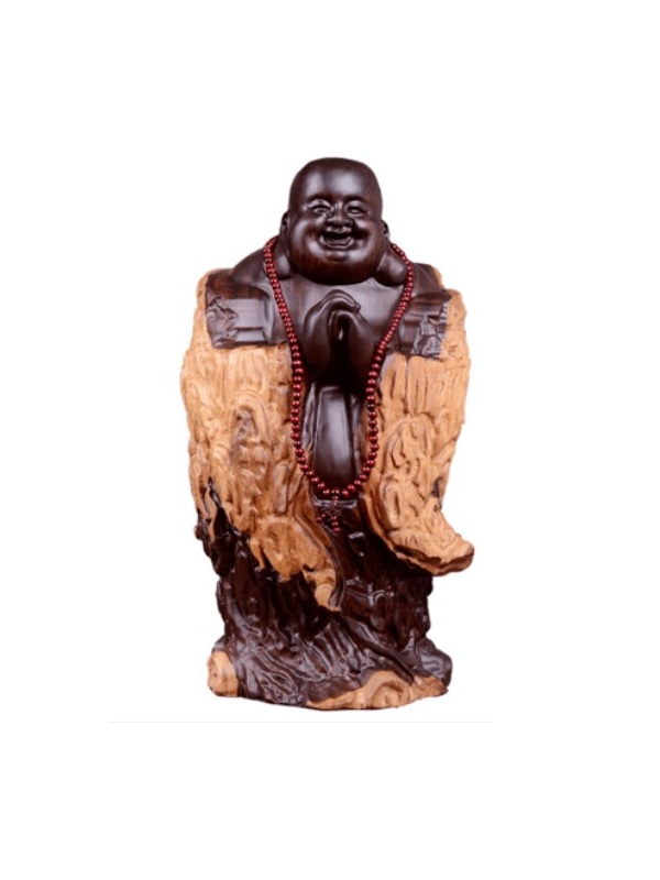 Tượng Gỗ Phật Di Lặc Chúc Phúc