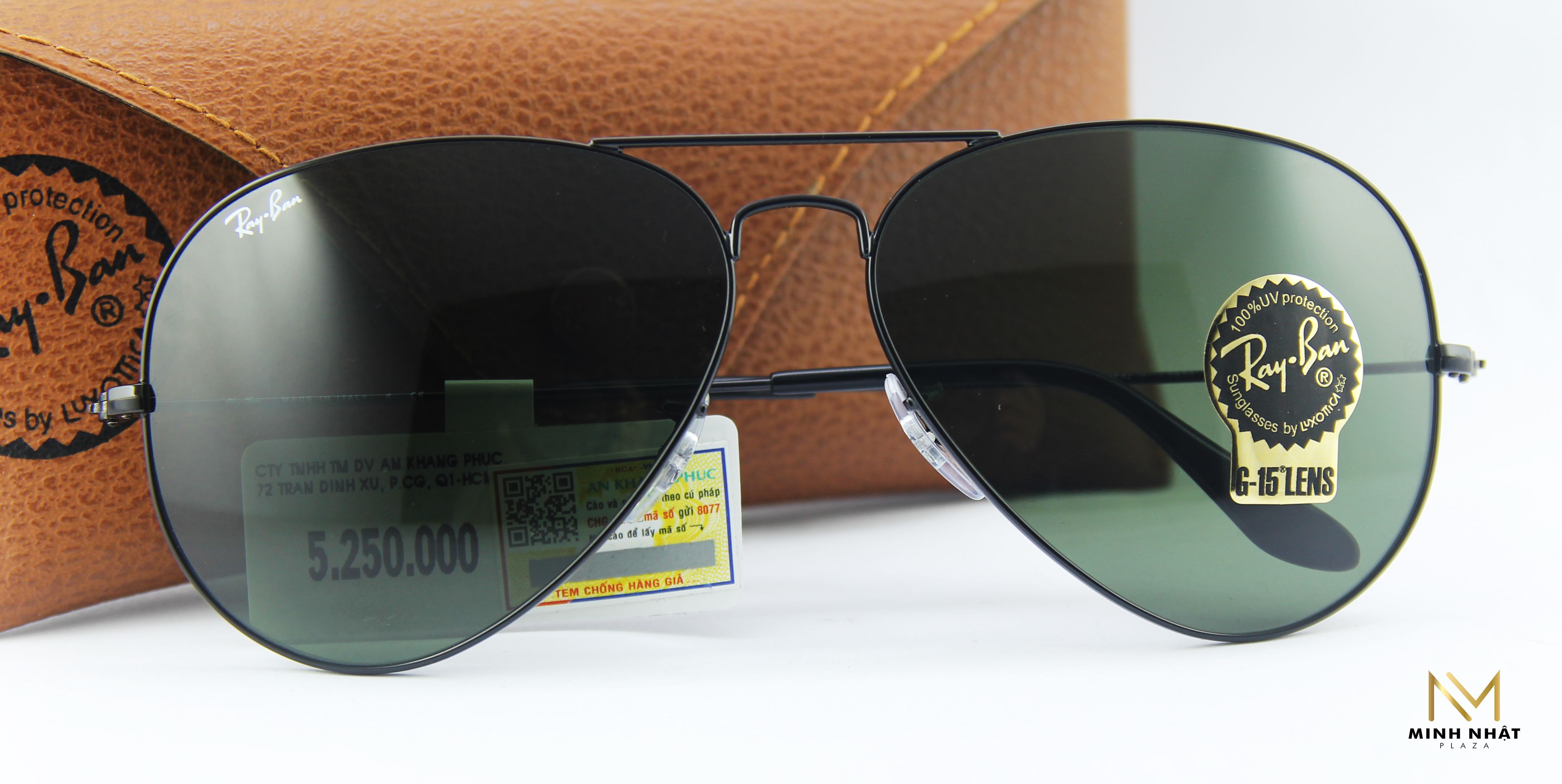 KÍNH MÁT RAYBAN AVIATOR LARGE METAL RB3026-L28/21 – MINH NHẬT PLAZA