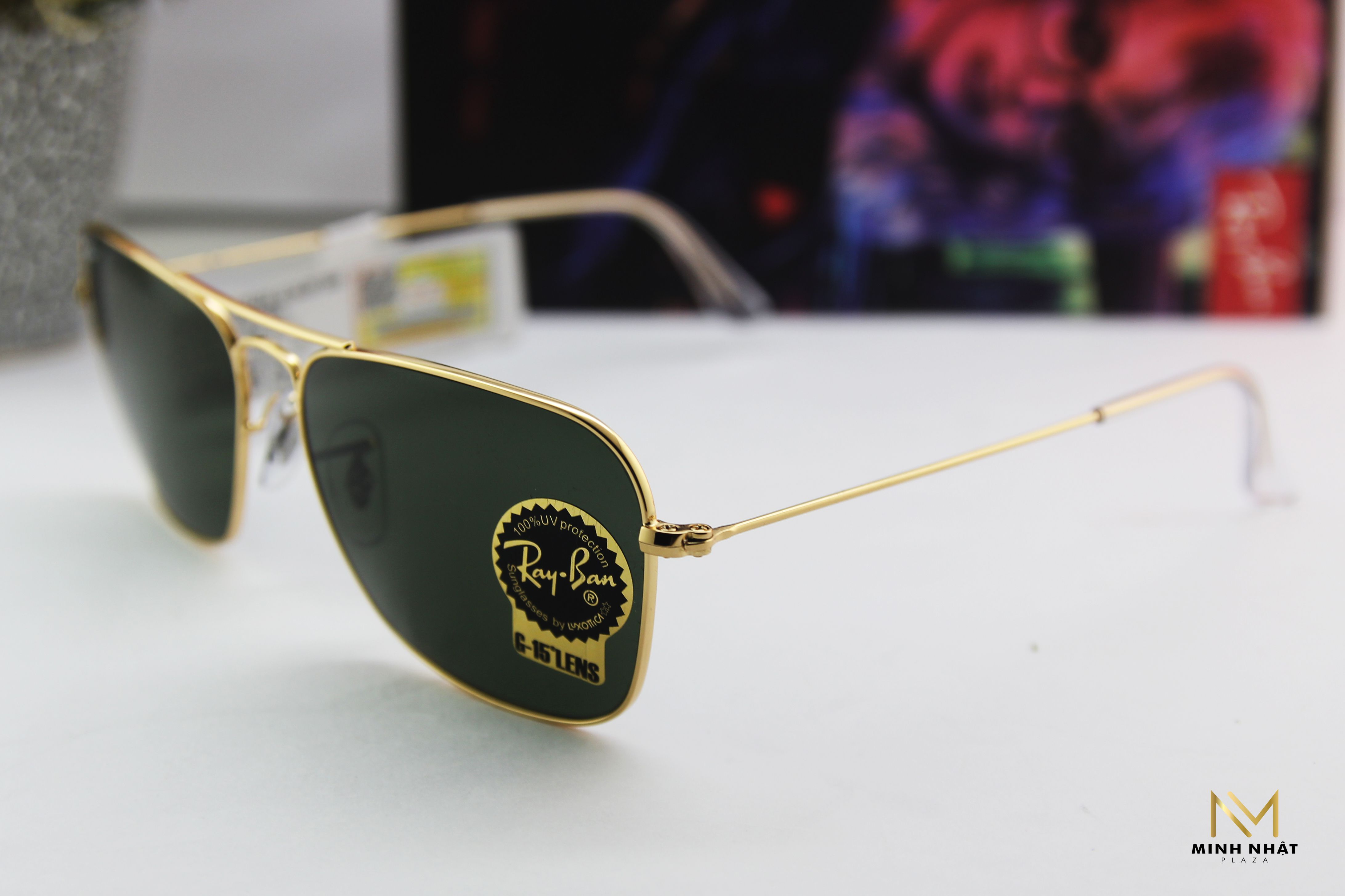 KÍNH MÁT RAYBAN CARAVAN RB3136-001 – MINH NHẬT PLAZA