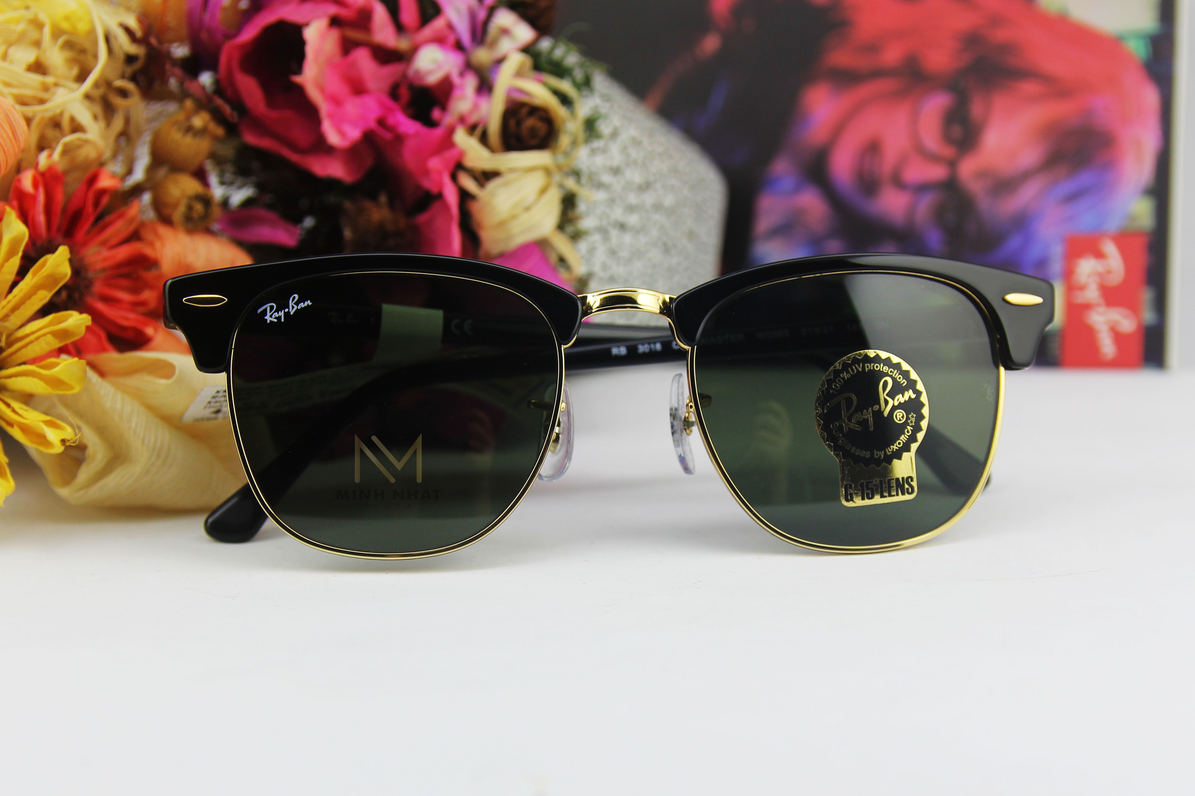 KÍNH MÁT RAYBAN CLUBMASTER CLASSIC RB3016-W0365 – MINH NHẬT PLAZA