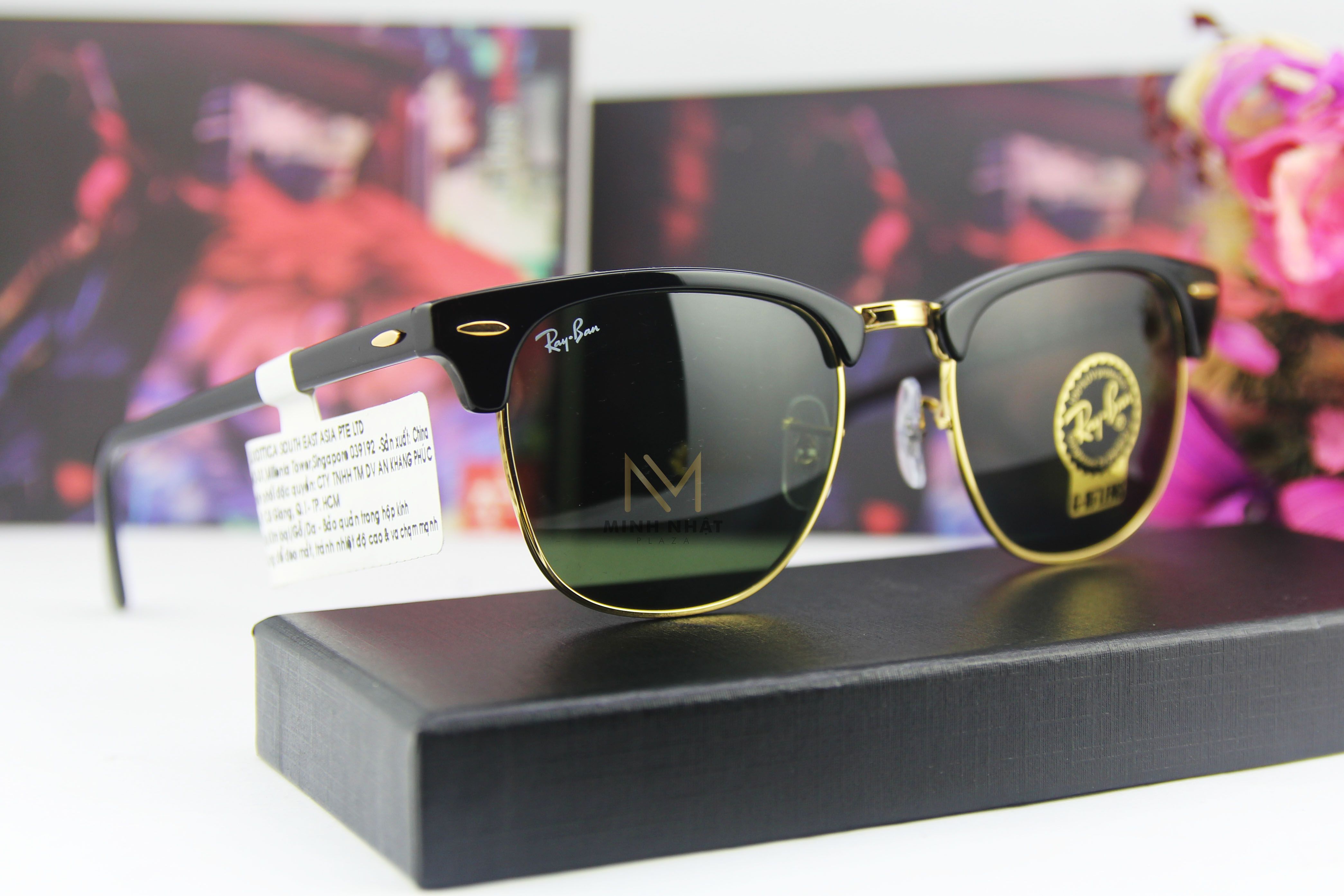 KÍNH MÁT RAYBAN CLUBMASTER CLASSIC RB3016-W0365 – MINH NHẬT PLAZA