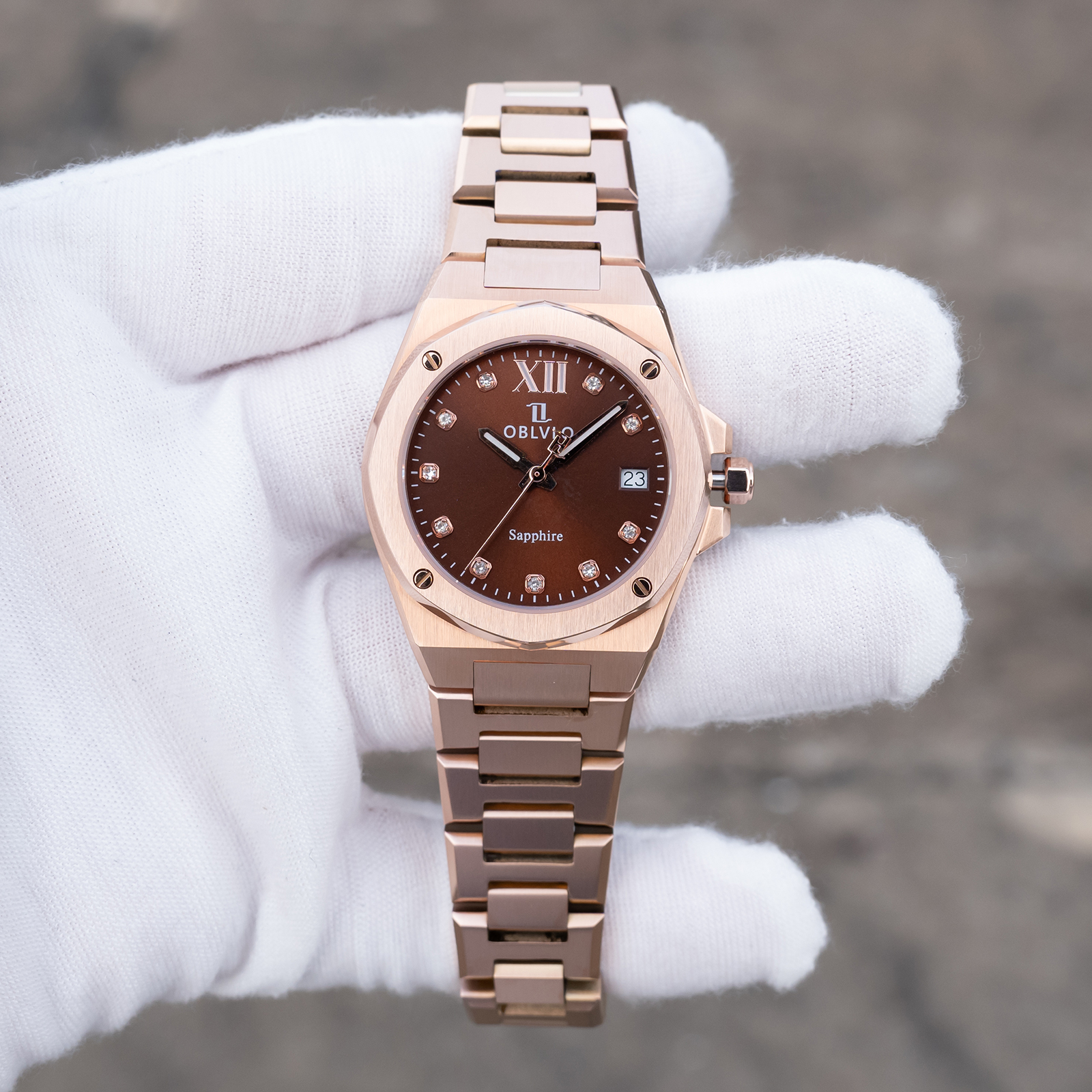 ĐỒNG HỒ CẶP ĐÔI OBLVLO AW-S SWISS QUARTZ CHÍNH HÃNG SANG TRỌNG, ĐẲNG CẤP