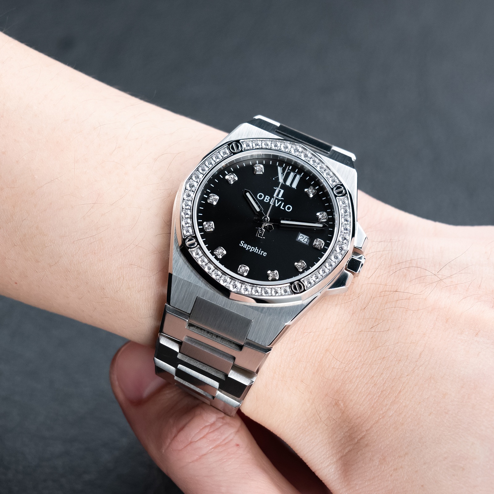 ĐỒNG HỒ CẶP ĐÔI OBLVLO AW-D-Đ SWISS QUARTZ CHÍNH HÃNG ĐẲNG CẤP